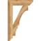 Ekena Millwork Balboa Slat Rough Sawn Bracket, Western Red Cedar, 4"W x 20"D x 32"H BKT04X20X32BOA06RWR - alternate 4